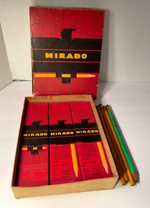 Vintage Mirado Carton Of Assorted Eagle Pencils, Draughting, Dixon And  Others - Picture 1 of 17