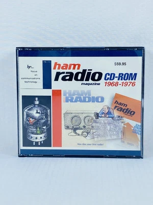 Ham Radio Magazine CD-ROM - 1968-1976 (4 Disc Set) ARRL & CQ - Image 1 of 4