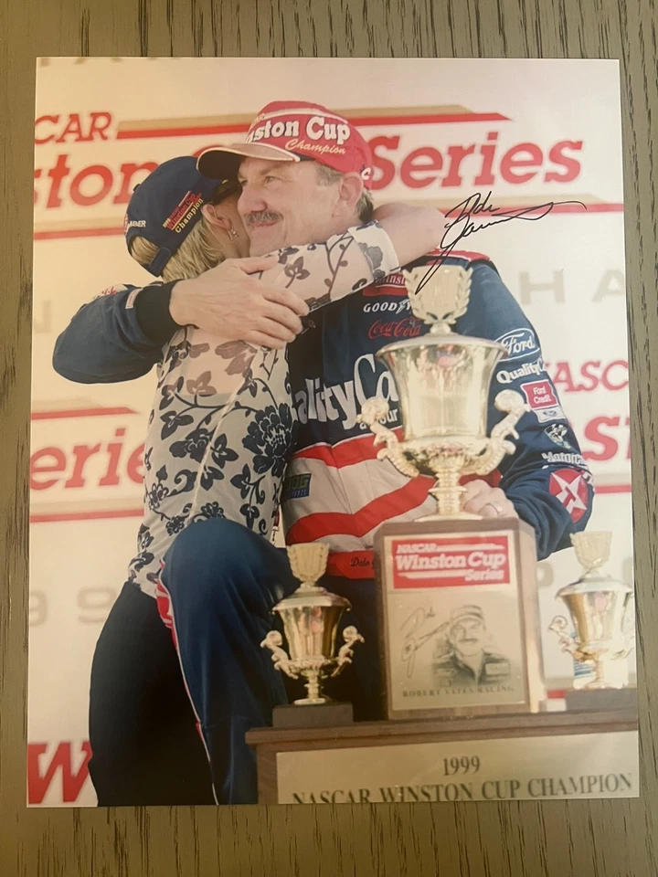 Dale Jarrett Autographed 8x10 - Image 1 of 1