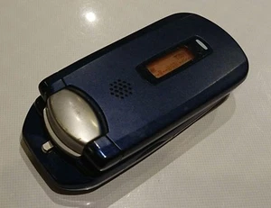 Panasonic Docomo P505Is Blue Flip Phone Mobile Retro Japanese Flip Phone Keitai - Picture 1 of 9