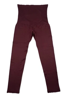 SHAPERMINT Essentials Womens XL Burgundy High Waist Compression Leggings NWOT - Image 1 of 4