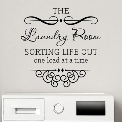Laundry Room Decorative Wall Stickers Home Decorative Wall Stickers-wl - Image 1 of 4