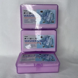 Juego de 96 sábanas de detergente para ropa de viaje sin perfume - Imagen 1 de 8