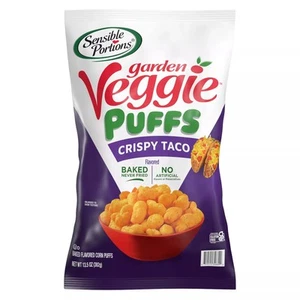 Sensible Portions Garden Veggie Taco Puffs, 13.5 Ounce - Picture 1 of 5