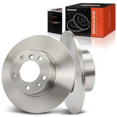 A-Premium 2x Front Brake Discs 302mm for BMW 5 Series E34 1987-1996 34111158042 - Image 1 of 4
