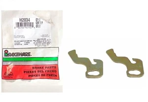 Paquete de 2 palancas de ajuste de freno traseras H2034 (hechas en EE. UU.) - Imagen 1 de 4