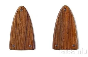 Acoustic Guitar Cocobolo Truss Rod Cover 2p TRCT-C01 - Picture 1 of 1