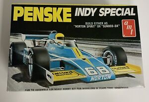 New ListingPenske Indy Special Race Car AMT 1:25 Model Kit #T-264- Open Box