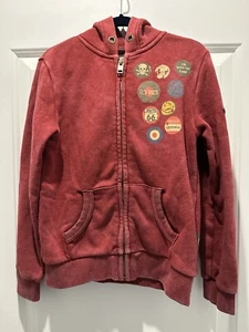 New Unisex Butter Front Zip Up Zipper Hoodie Sweatshirt XS 7 - Picture 1 of 4