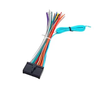 New Wire Harness 20-pin Replacement for Dual Car Stereo Radio XDVD210BT - Picture 1 of 4