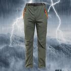 Mens Waterproof Rain Hiking Pants Lightweight Quick Dry Outdoor Mountain Pants
