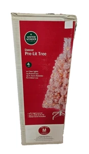 Winter Wonder Lane Dancer vorbeleuchteter Baum 4 Fuß 70 klare Lichter NEU - Bild 1 von 9