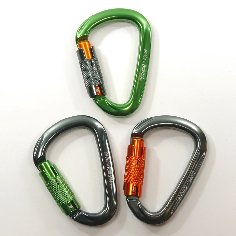 ELLIOT ST Elliot HMS Karabiner 28kN mit Triact-Twistlock Verschluss und Keylock