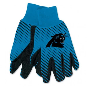 NUEVO Fútbol Americano Carolina Panthers Guantes Protectores Utilitarios Agarrados Licencia - Imagen 1 de 1