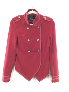 Chaqueta Pol Manga Larga Algodón para Mujer en Color Rojo Talla L - Imagen 1 de 5
