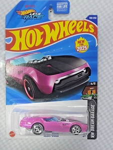 Hot Wheels Slide-Burn HW Dream Garage CUSTOM REAL RIDERS BB13-1457 - Picture 1 of 12