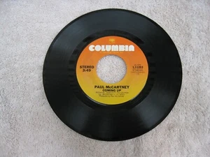 Coming Up/1. Coming Up(Live at Glasgow) 2.Lunch Box/Odd Sox 45rpm Paul McCartney - Bild 1 von 2