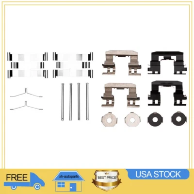 Front Rear Brake Hardware Kit For Acura RL 2012 2011 2010 2009 2008 2007 2006 - Image 1 of 3