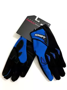 Shift Racing Black/Blue Assault Dirt Bike Gloves Gant 03103-002 size XXL - Picture 1 of 7