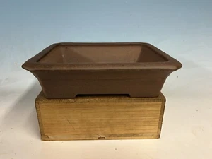 Unglasierter Tokoname Bonsai Baum Topf Hergestellt von Tohou 11 3/4" - Bild 1 von 12