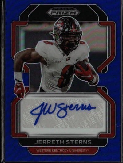 2023 Prizm DP #RA-JST Jerreth Sterns 2022 Auto Blue #/149 - Image 1 of 2