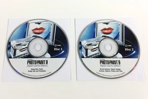 Photo Paint 9 - PC Photography Software - Corel 1999 - Disc 1 & 2 ONLY - Picture 1 of 4