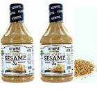 Kewpie vinaigrette au sésame torréfié profond marinade pack de 2 onces chacun