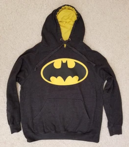 BATMAN DC COMICS SUPER HERO HOODIE SWEATSHIRT YOUTH BOY'S LRG - Picture 1 of 5