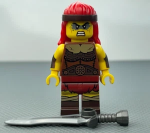 LEGO Fierce Barbarian Coleccionable Minifigura Serie 25 CMF 71045 Minifigura Espada - Imagen 1 de 9