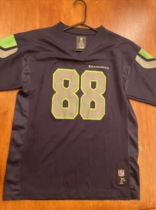 NFL Seattle SEAHAWKS Team Apparel Jersey GRAHAM 88 Football Youth XL 18/20 - Picture 1 of 11