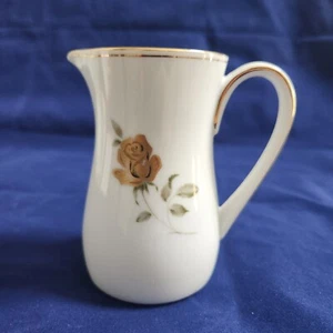 Jarra crema brote rosa dorada vintage blanca Noritake PRIMA DONNA repuesto - Imagen 1 de 11
