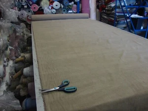 FABRIC 0107 - 10M BALTICO MINK CURTAIN UPHOLSTERY FABRIC £2.99 per metre - Picture 1 of 6