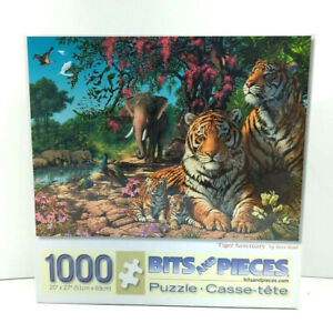 Tiger Sanctuary 1000 Piece Puzzle By Steve Read Bits And Pieces Fast Shipping