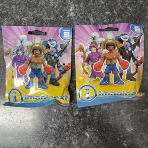 Lot Of 2 Fisher-Price Imaginext NEW Sealed Blind Bag 3” Figures Series 9 - Picture 1 of 5