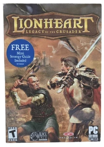 Lionheart: Legacy of the Crusader 2003 PC video game Brand New & Factory Sealed! - Picture 1 of 4