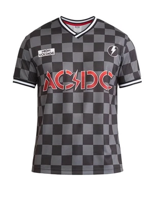 Camiseta deportiva para hombre AC/DC con licencia estampado a cuadros talla L Foto 1 de 4