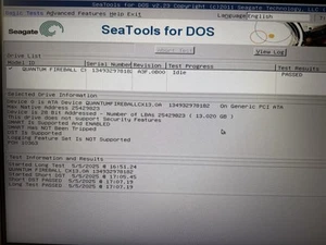 Hard Drive IDE Quantum Fireball CX CX13A013 02-B 13.0AT - Afbeelding 1 van 14