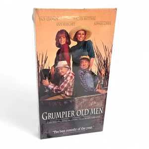 Grumpier Old Men VHS Tape NEW Sealed Jack Lemmon Walter Matthau Comedy - Picture 1 of 3