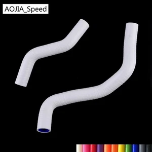 Silicone Radiator Coolant Hose For Honda CR 250 R CR250R 1997 1998 1999 White - Picture 1 of 12
