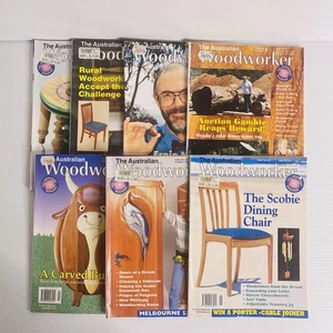 The Australian Woodworker Wood Magazine Bundle x7 1999-2000 Craft Woodwork Lot - Picture 1 of 16