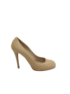 Alexander McQueen Women's Heels UK 7.5 Tan 100% Other Court - Picture 1 of 8