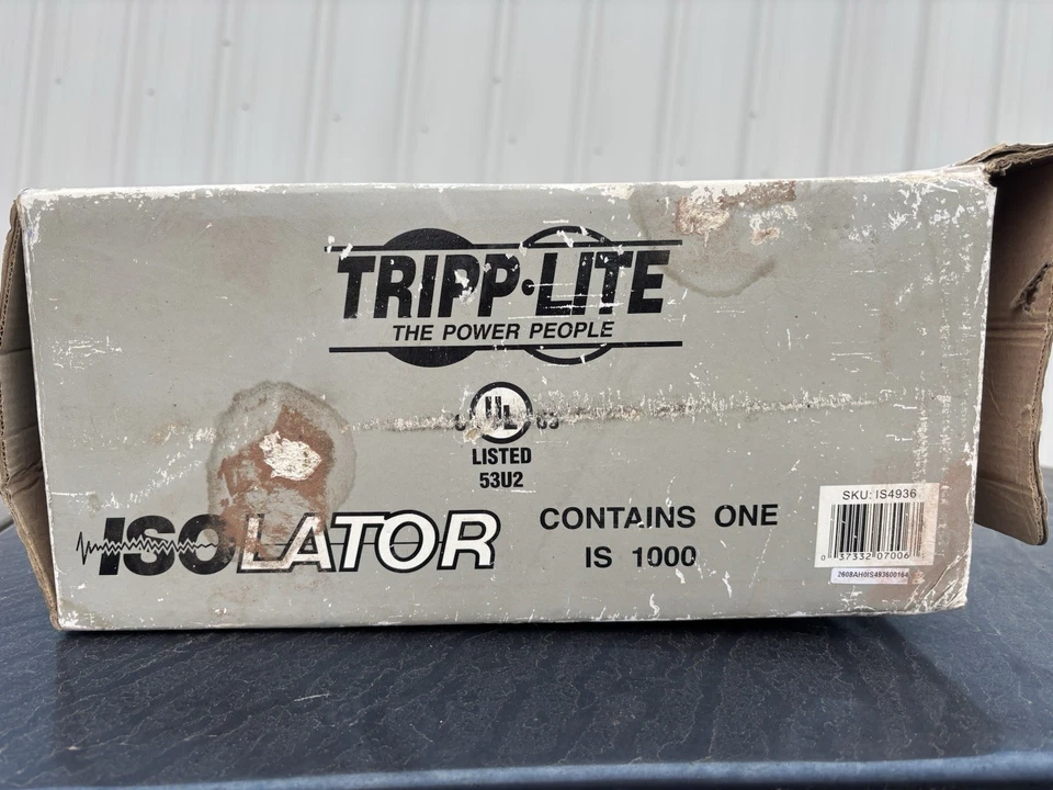 Трансформатор изоляции кондиционера питания Tripp Lite IS1000 - Изображение 1 из 1