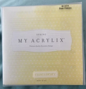 Close To My Heart ~My Acrlix Stempelset~B1374 Bee Happy~gebraucht~ - Bild 1 von 3