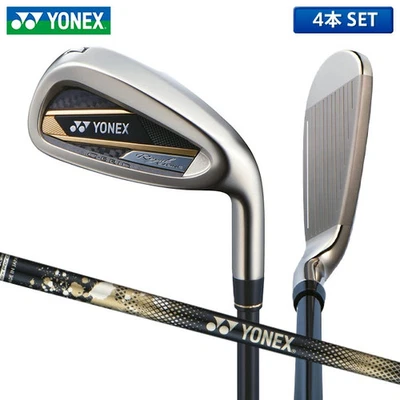Yonex Royal E-Zone Iron Set 7-9+Pw RX-06RE Graphite Shaft Flex-SR 4pcs Golf Club - Image 1 of 4