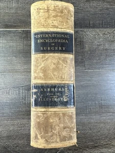 1884 International Encyclopaedia of Surgery John Ashhurst Jr Vol IV Treatise  - Bild 1 von 15