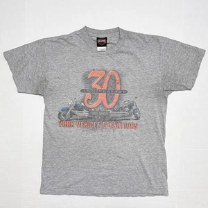 Harley-Davidson 30th Anniversary York Vehicle Operations T-Shirt Uomo M Grigio - Foto 1 di 6