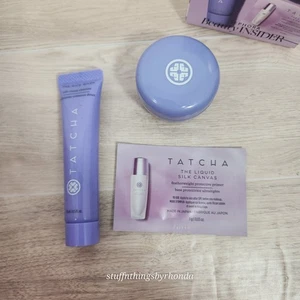 NEW TATCHA Travel Set Rice Wash (15ML) Cream (10 ML) GREAT 4 HOLIDAY Travel!! - Picture 1 of 3