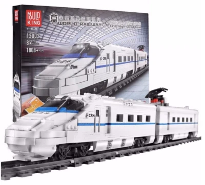 MOULD KING 12002 World Railway CRH2 High Speed Train Remote Control Bricks Model - Image 1 of 4