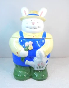 "Zertifiziert Int'l Coco Dowley Keramik Hase Keks Glas 12"" x 8"" x 4" - Bild 1 von 5