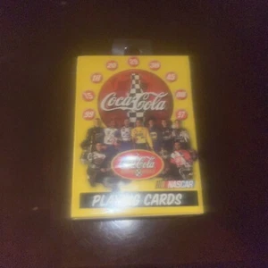 Coca Cola NASCAR Playing Cards - FACTORY SEALED - Picture 1 of 3